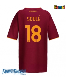 AS Roma Matias Soule #18 Tricou Fotbal Replică 2025-26 Femei Acasa